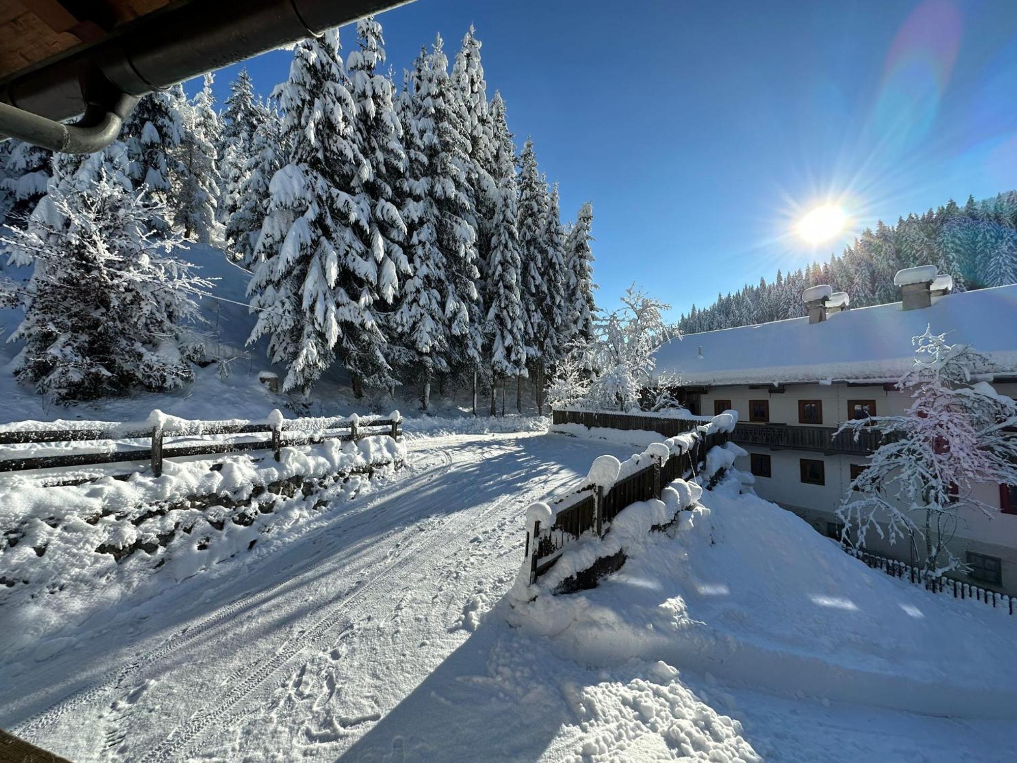 Apartamento Haus Luxer Auffach Exterior foto